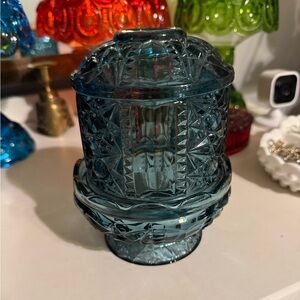Indiana Stars and Bars fairy lamp in Blue *Read*